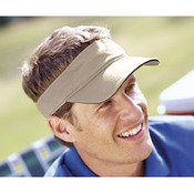 Washed Twill Sandwich Visor